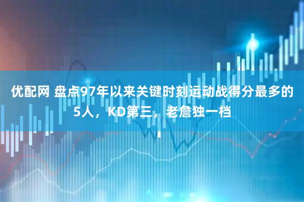 优配网 盘点97年以来关键时刻运动战得分最多的5人，KD第三，老詹独一档
